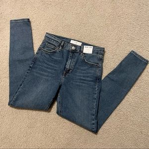 TOPSHOP JAMIE Skinny jeans mid blue W29 L32